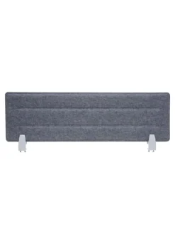 MCW Paravents<Tischtrennwand G76, 100x30cm grau