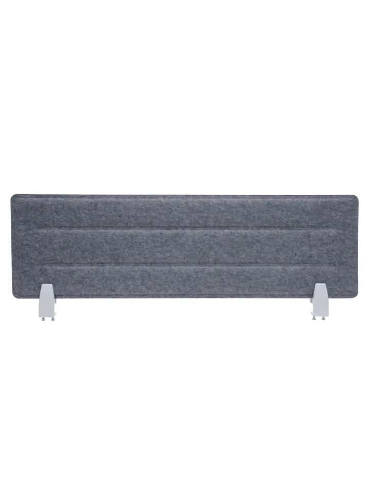 MCW Paravents<Tischtrennwand G76, 100x30cm grau