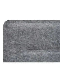 MCW Paravents<Tischtrennwand G76, 100x30cm grau