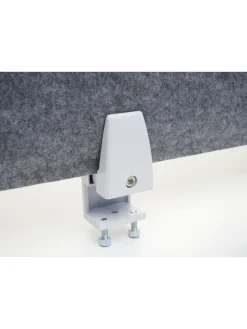 MCW Paravents<Tischtrennwand G76, 100x30cm grau