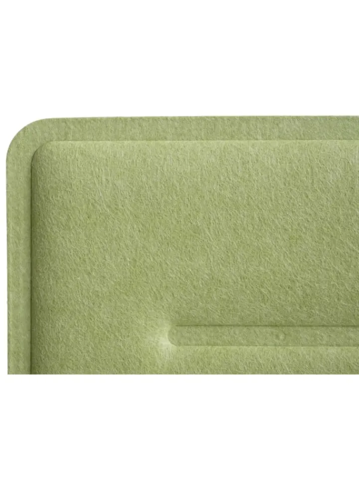 MCW Paravents<Tischtrennwand G76, 100x30cm grün