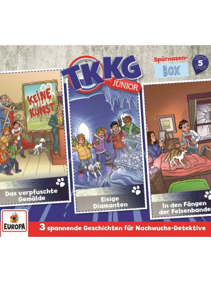 United Soft Media Hörbücher<TKKG Junior - Spürnasen- Box 5 (Folgen 13 - 15)