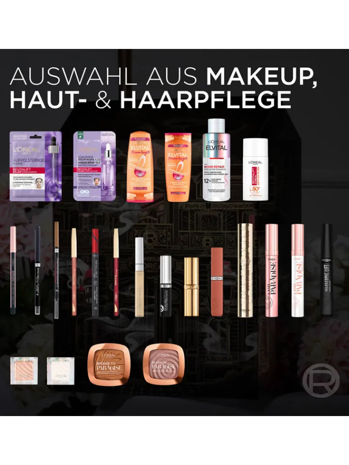 L'Oréal Paris Adventskalender<24tlg. Adventskalender "24 Beauty-Highlights"