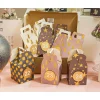 GILDE Adventskalender<24tlg. Adventskalender-Set "Regalo" in Grau/ Lila/ Weiß