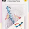 folia PAPER Kreativbedarf & Do-It-Yourself<3tlg. Bügelperlen-Stiftplatten-Set "motor Fun" in Transparent