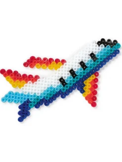 folia PAPER Kreativbedarf & Do-It-Yourself<3tlg. Bügelperlen-Stiftplatten-Set "motor Fun" in Transparent