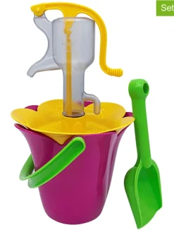 GOWI Gartenspielzeug<4tlg. Blumeneimer-Set mit Pumpe - ab 36 Monaten