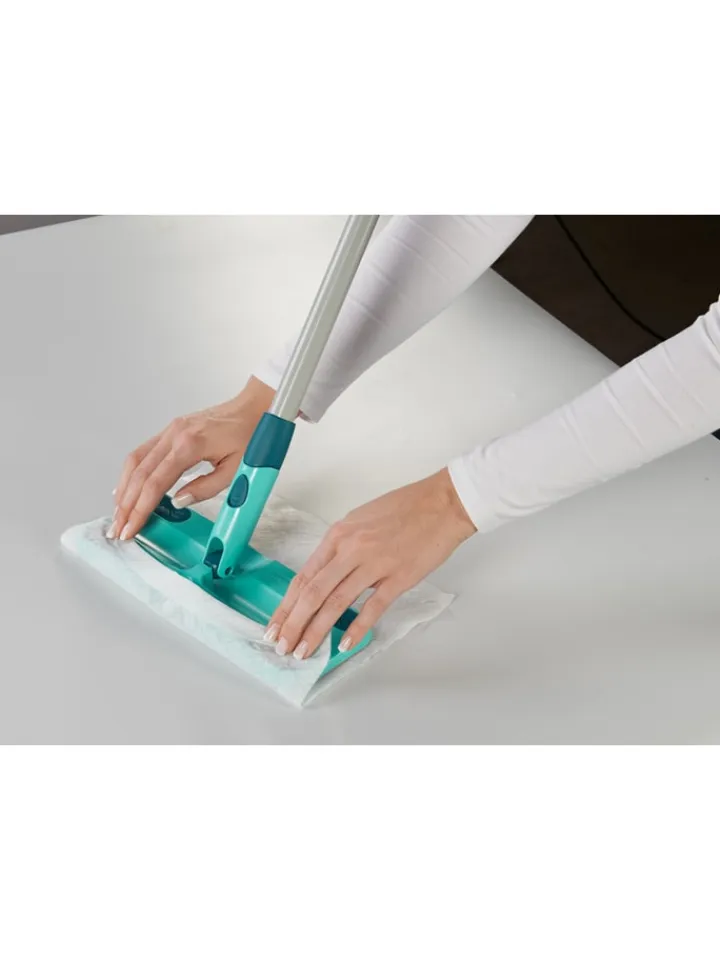 Leifheit Putz- & Waschutensilien<3tlg. Bodenwischer-Set "Clean & Away" in Türkis