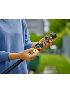 Gardena Gartendekoration<3tlg. Cleansystem-Set mit Stiel "Hard" in Schwarz