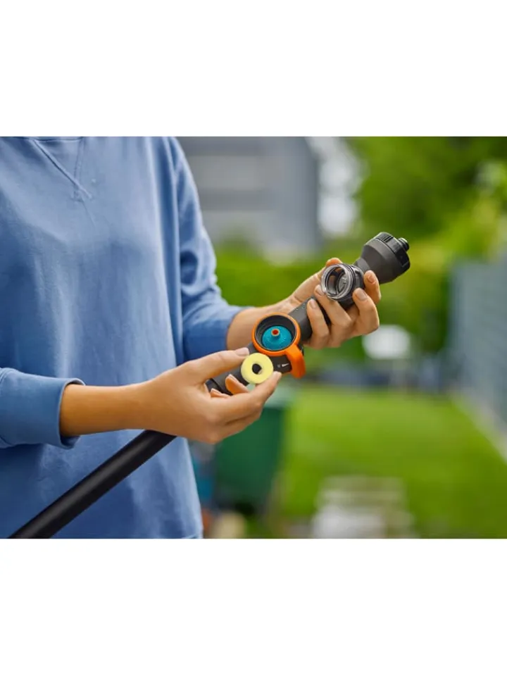 Gardena Gartendekoration<3tlg. Cleansystem-Set mit Stiel "Hard" in Schwarz