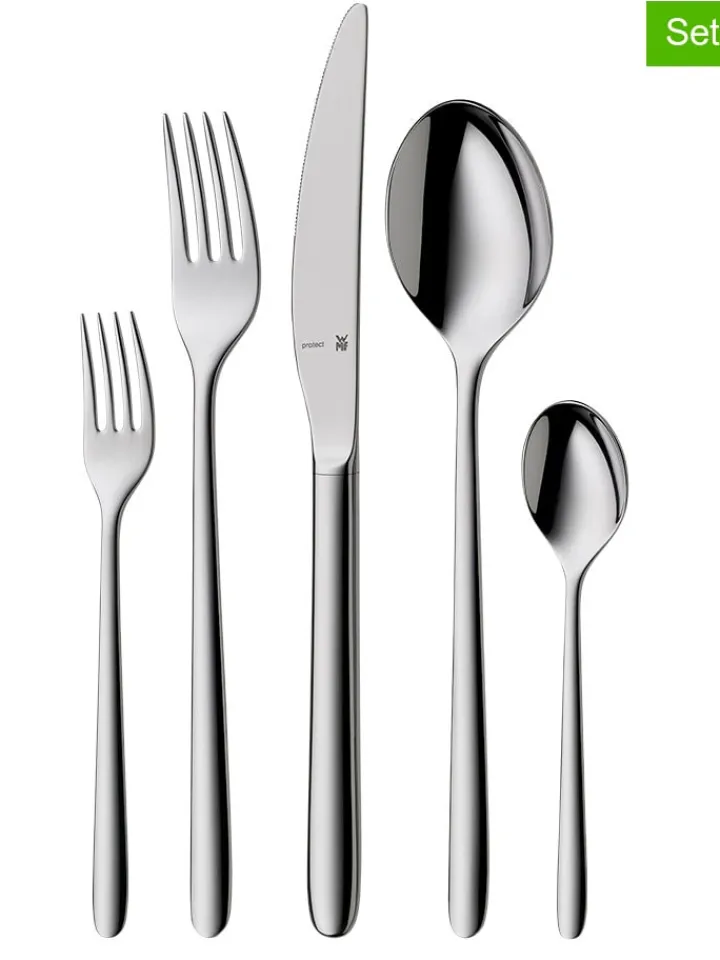 WMF Gedeckter Tisch<30tlg. Edelstahl-Besteck-Set "Flame plus"