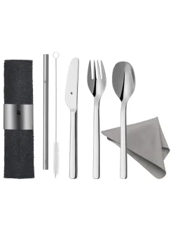 WMF Gedeckter Tisch<8tlg. Edelstahl-Besteckset "my2Go"