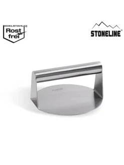 Stoneline Grillen|Küchenelektronik<3tlg. Edelstahl-Burger-Set