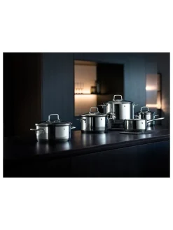 WMF Kochgeschirr<9tlg. Edelstahl-Kochgeschirr-Set "Astoria"