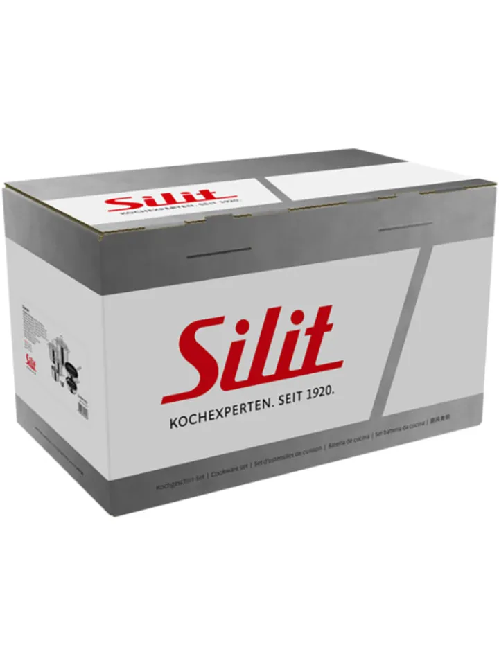 Silit Kochgeschirr<10tlg. Edelstahl-Kochgeschirr-Set "Diamant"