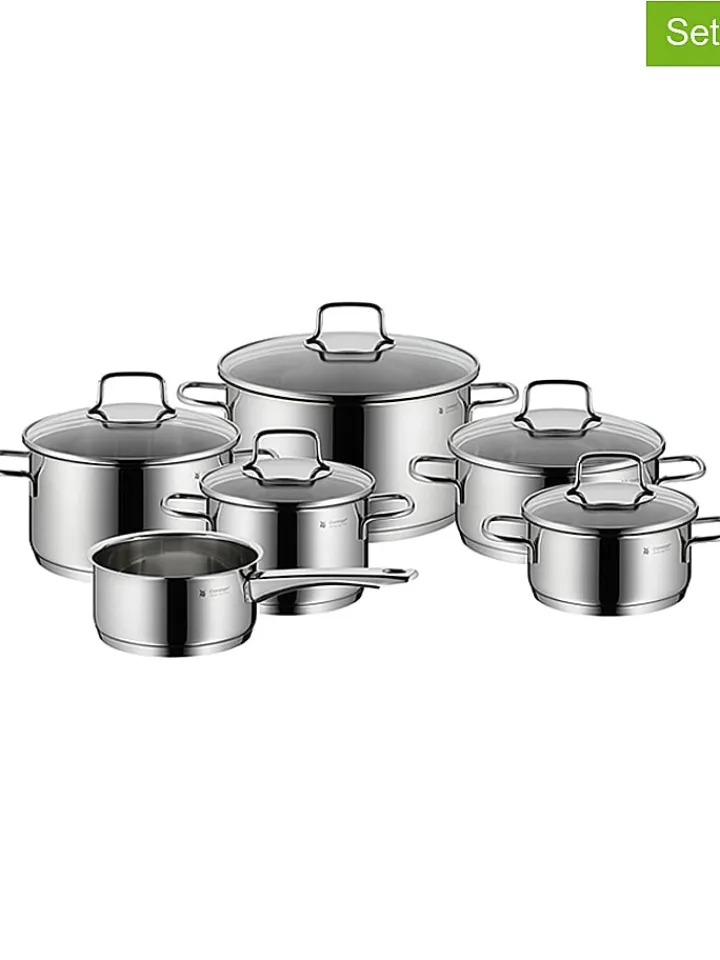 WMF Kochgeschirr<11tlg. Edelstahl-Kochgeschirr-Set "Astoria"
