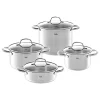 Fissler Kochgeschirr<8tlg. Edelstahl-Kochgeschirrset "San Francisco"