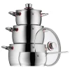 WMF Kochgeschirr<7tlg. Edelstahl-Kochgeschirr-Set "Quality One"