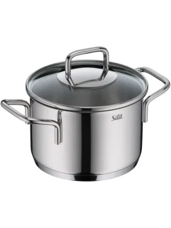 Silit Kochgeschirr<9tlg. Edelstahl-Kochgeschirr-Set "Extra Cook"