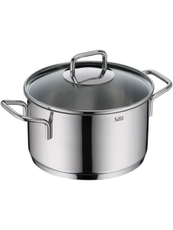 Silit Kochgeschirr<9tlg. Edelstahl-Kochgeschirr-Set "Extra Cook"