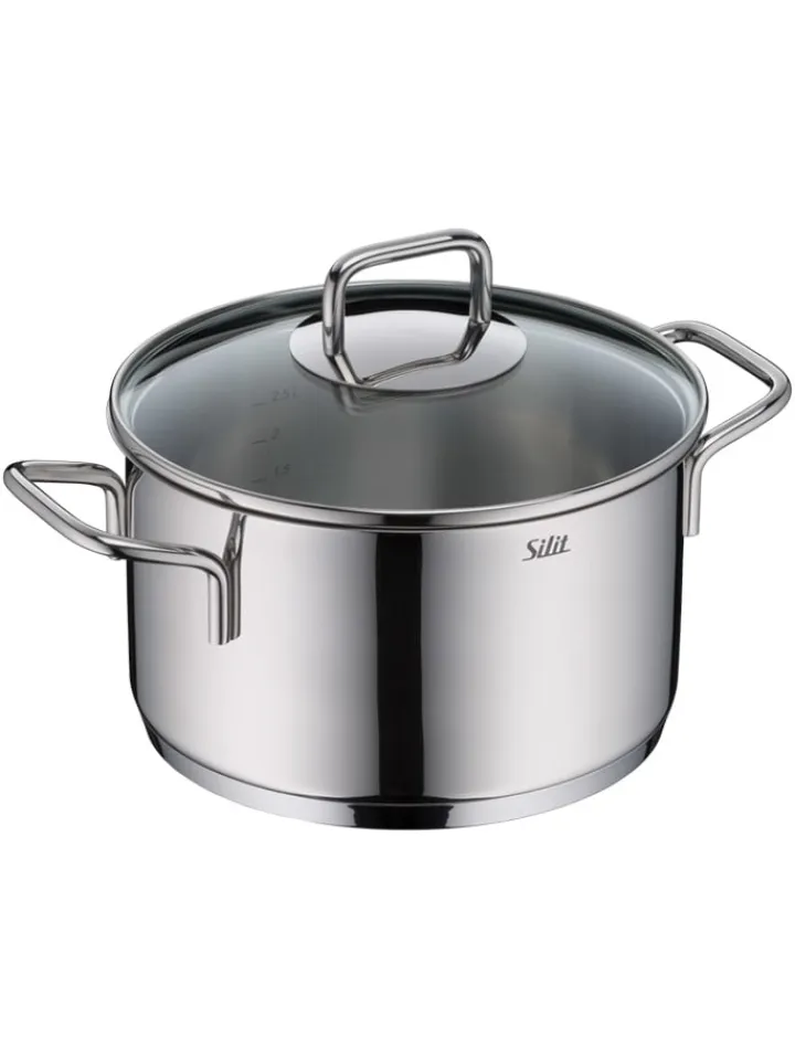 Silit Kochgeschirr<9tlg. Edelstahl-Kochgeschirr-Set "Extra Cook"