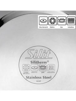 Silit Kochgeschirr<7tlg. Edelstahl-Kochgeschirr-Set "Diamant"