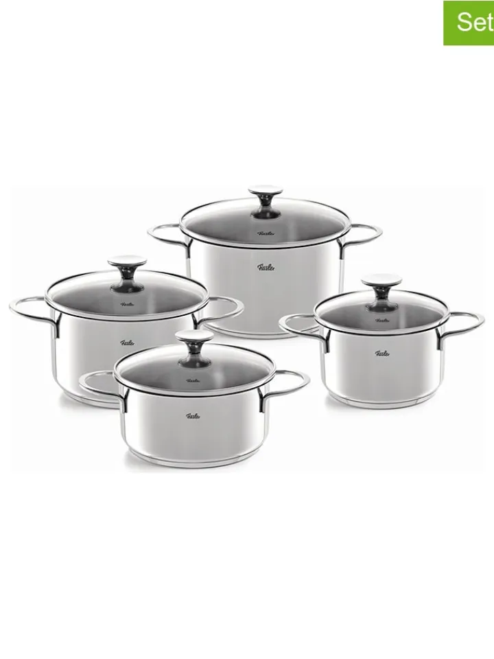 Fissler Kochgeschirr<8tlg. Edelstahl-Kochgeschirrset "Copenhagen"