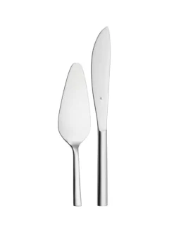 WMF Gedeckter Tisch<2tlg. Edelstahl-Kuchen-Set ''Nuova 233''