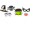 CHAKS Partyzubehör & -Dekoration<6tlg. Foto-Accessoiresset "Halloween" in Bunt