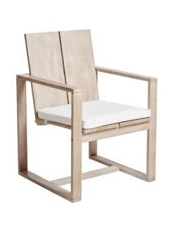 Beliani Gartenmöbel<7-tlg Gartentisch Set AZZANELLO in Braun/Weiß
