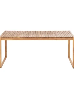 Beliani Gartenmöbel<17-tlg Gartentisch Set SASSARI PREMIUM in Braun/Grau
