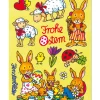 Lutz Mauder Partyzubehör & -Dekoration<12tlg. Geschenk-Set "Fensterbild Frohe Ostern" in Bunt
