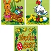 Lutz Mauder Partyzubehör & -Dekoration<3tlg. Geschenk-Set "Ostern" in Grün/ Hellblau (Überraschungsprodukt)