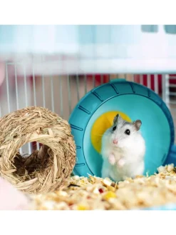 relaxdays Kleintiere<5-tlg. Hamsterzubehör in Natur