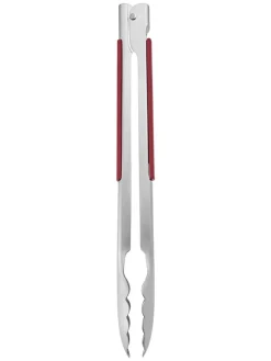 KitchenAid Grillen<3tlg. Indoor-Grillset in Silber/ Rot