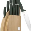 Berlinger Haus Koch- & Backutensilien<10tlg. Küchenmesser-Set im Block in Anthrazit