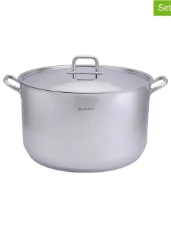 Laguiole Kochgeschirr<2tlg. Kochtopf in Silber - Ø 50 cm