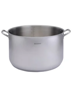 Laguiole Kochgeschirr<2tlg. Kochtopf in Silber - Ø 50 cm