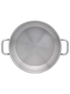 Laguiole Kochgeschirr<2tlg. Kochtopf in Silber - Ø 50 cm