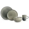 Salt and Pepper Gedeckter Tisch<16tlg. Kombiservice "Meridian" in Beige/ Grau