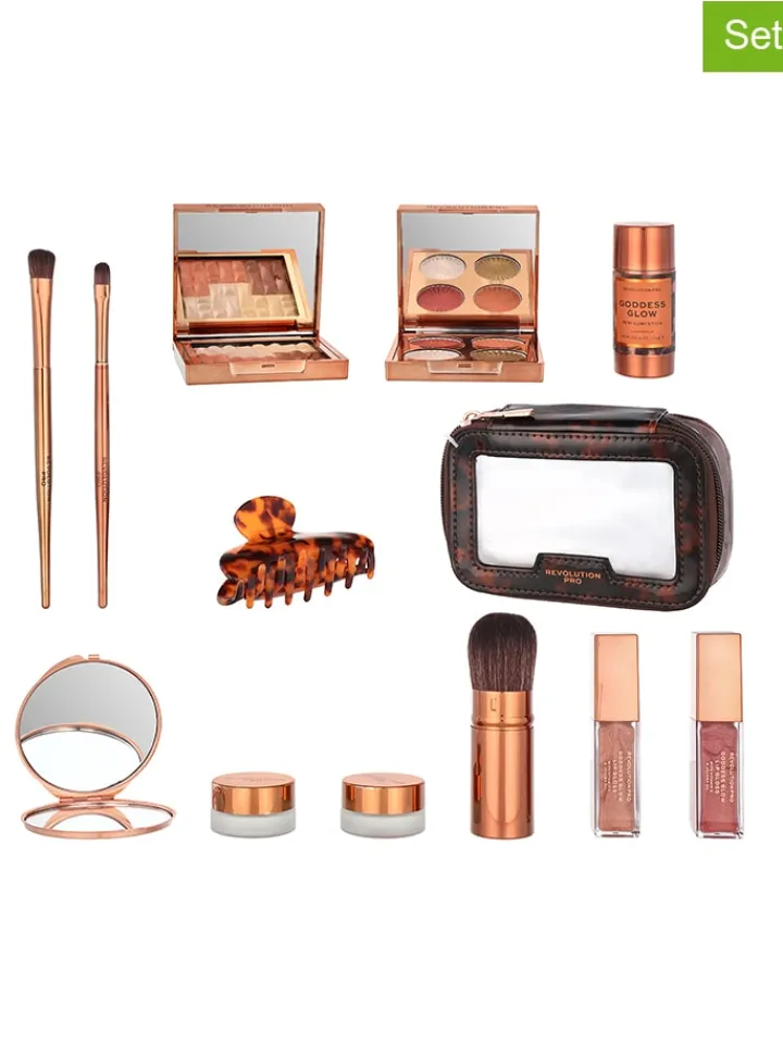 MAKE UP REVOLUTION Adventskalender<12tlg. Kosmetik-Adventskalender "Pro Goddess Glow"
