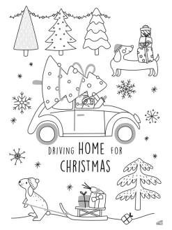 folia PAPER Kreativbedarf & Do-It-Yourself<15tlg. Kreativset "Fensterbilder Cosy Winter" in Weiß/ Bunt
