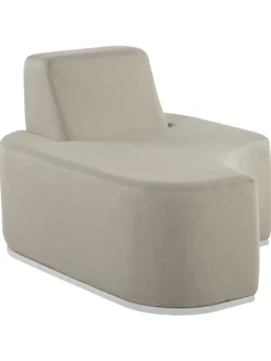 Beliani Gartenmöbel<5-tlg Lounge Set FABRO in Grau