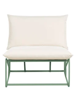 Beliani Gartenmöbel<3-tlg Lounge Set PICO in Grün/Beige