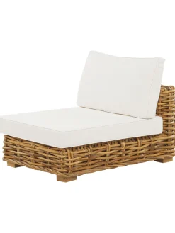 Beliani Gartenmöbel<4-tlg Lounge Set VARALLO in /Weiß