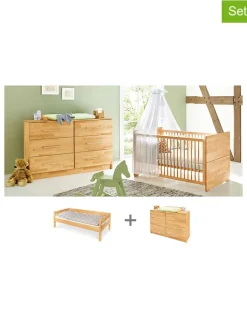 Pinolino Kindermöbel|Babymöbel<2tlg. Möbel-Set "Natura" in Hellbraun