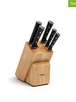 Tefal Koch- & Backutensilien<6tlg. Messerblock-Set "Ice Force" in Natur