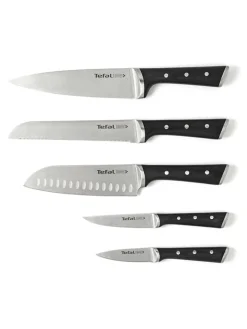 Tefal Koch- & Backutensilien<6tlg. Messerblock-Set "Ice Force" in Natur