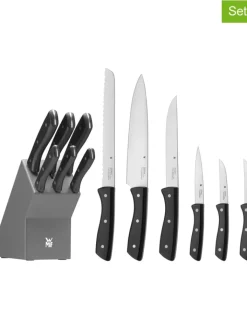 WMF Koch- & Backutensilien<7tlg. Messer-Set "ProfiSelect" in Grau/ Schwarz