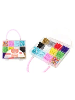 MGM Kreativbedarf & Do-It-Yourself<3.400tlg. Perlenset - ab 6 Jahren